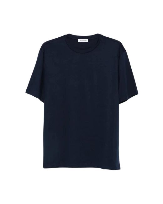 Kangra T-Shirt Jersey in het Blue voor heren