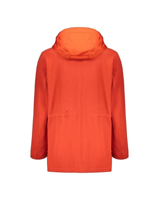Herno Red Parkas for men