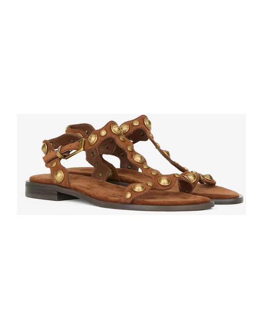 Ash Brown Phanny Sandal