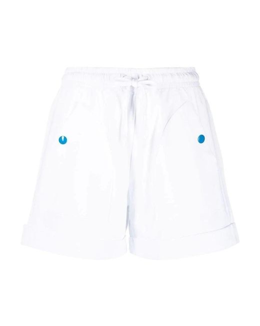 Moschino White Casual Shorts