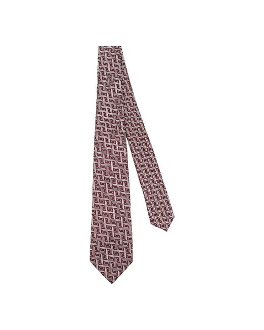 Kiton Red Ties for men