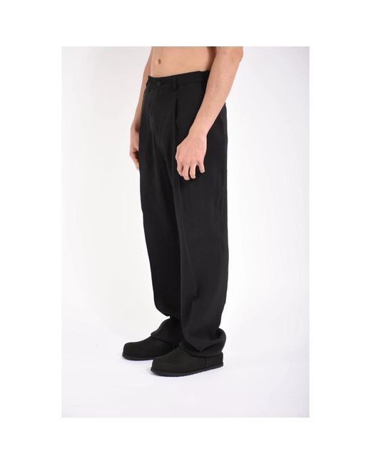 Hevò Black Suit Trousers for men