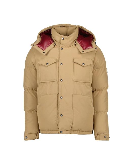 Moncler Jassen Camel Donsjas in het Natural voor heren