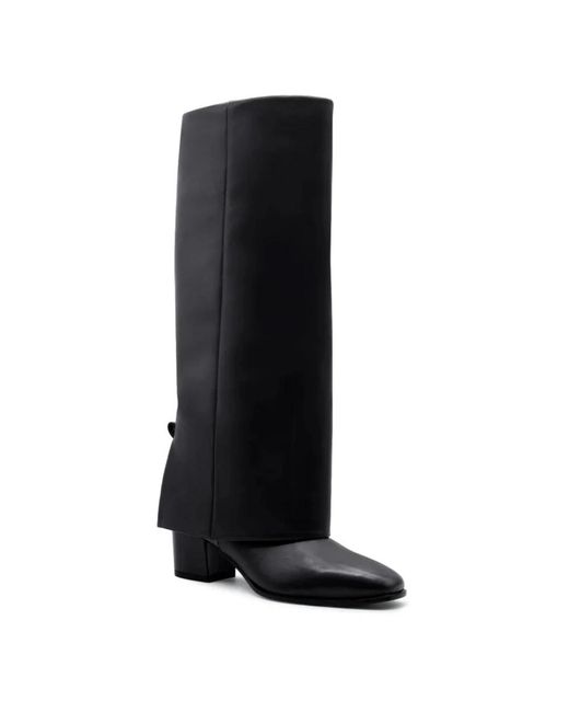 Gia Borghini Black Heeled Boots