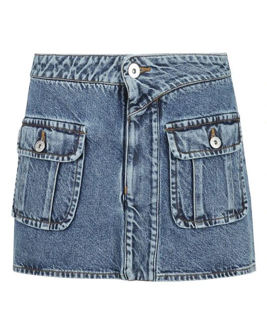 J.W. Anderson Blue Denim Skirts