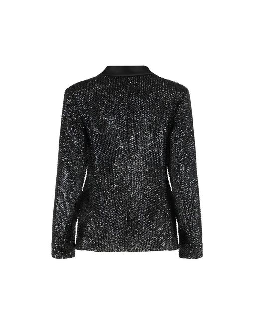 Alberta Ferretti Black Blazers