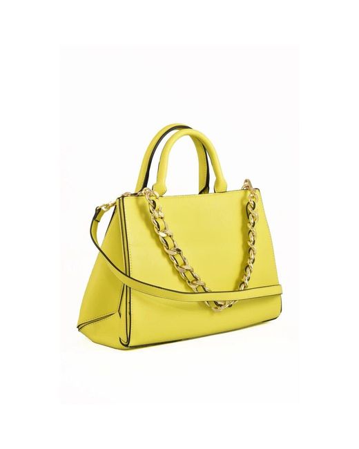 Ermanno Scervino Yellow River Tote Tasche Mit Reißverschluss