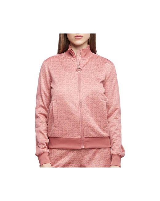 Sweatshirts & hoodies > zip-throughs Michael Kors en coloris Pink