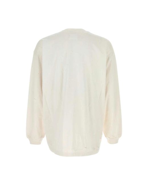 Doublet White Long Sleeve Tops for men