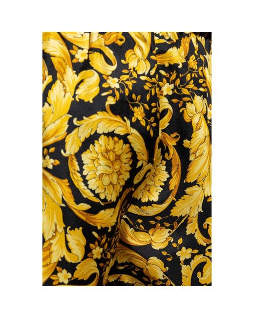 Versace Silk pyjama bottom in Yellow für Herren