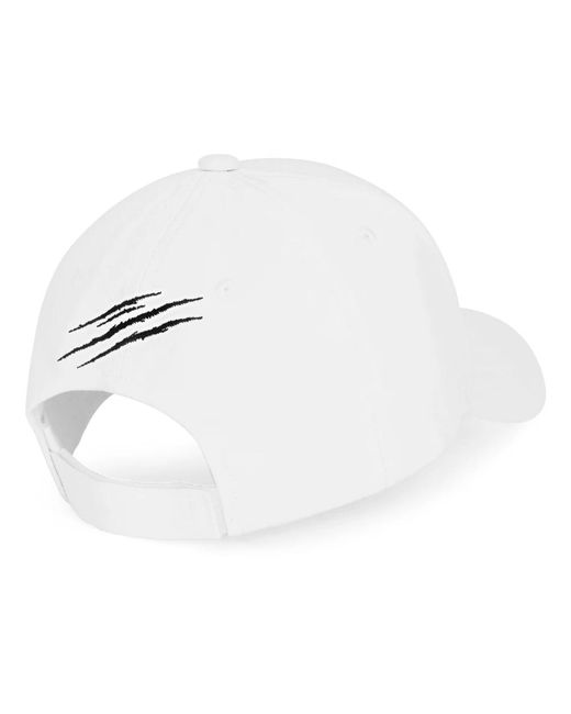 Philipp Plein White Baseball Cap Ps