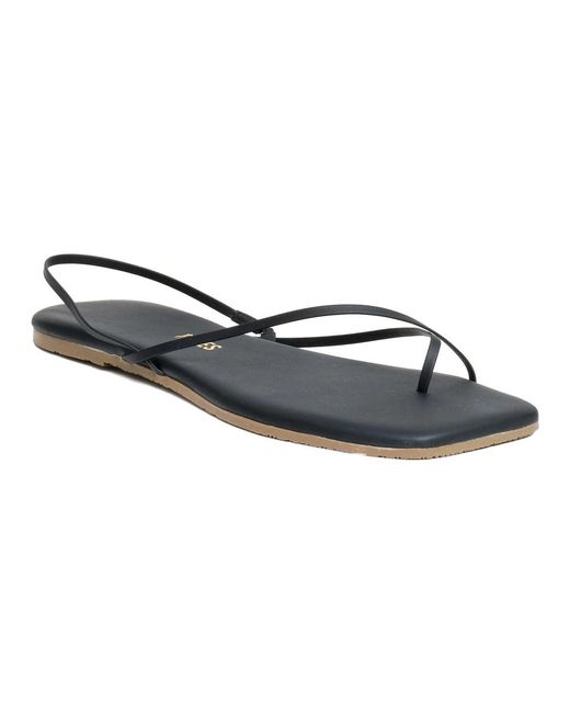TKEES Blue Square Toe Millie Sandal