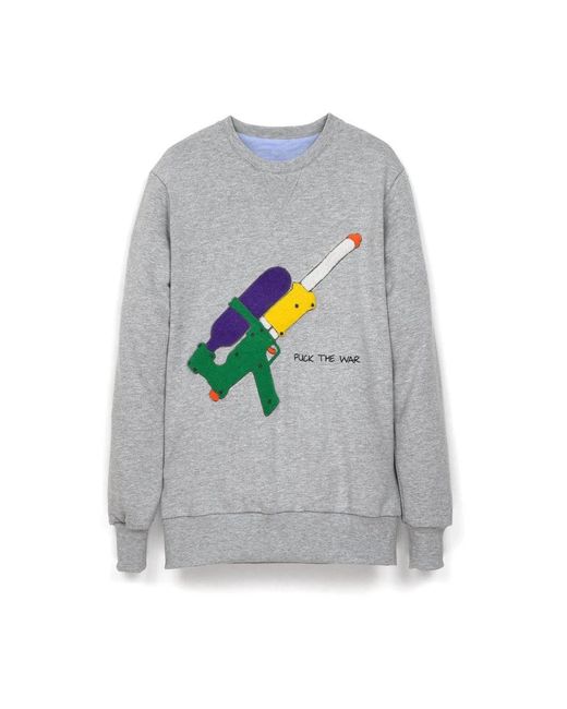 LC23 Hoodies & Sweatvesten ,Grijs ,Katoen Waterpistool Sweatshirt in het Gray