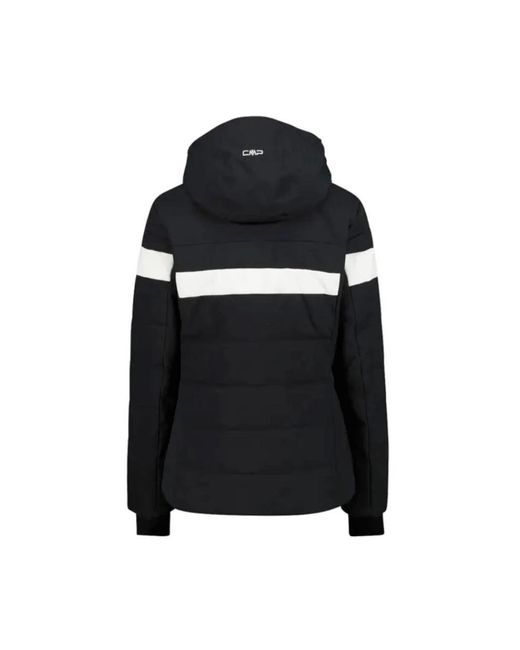 CMP Jassen ,Zwart ,Polyester Zwarte Waterdichte Ski Jas in het Black