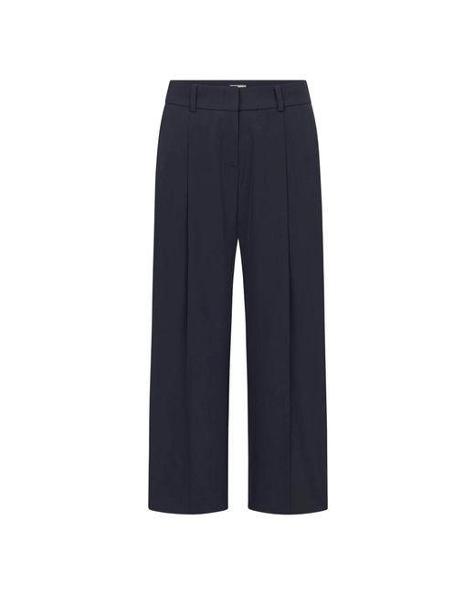 Seductive Bundfaltenhose in het Blue
