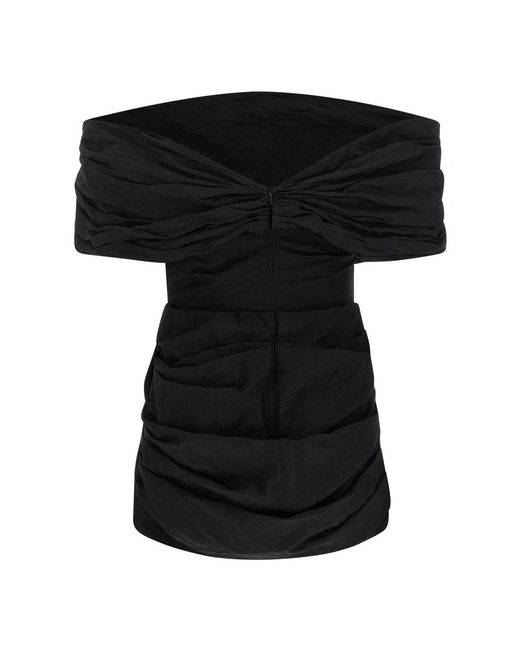 Magda Butrym Black Short Dresses