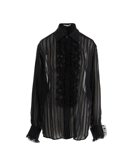 Stella McCartney Black Stilvolle hemden für jeden anlass
