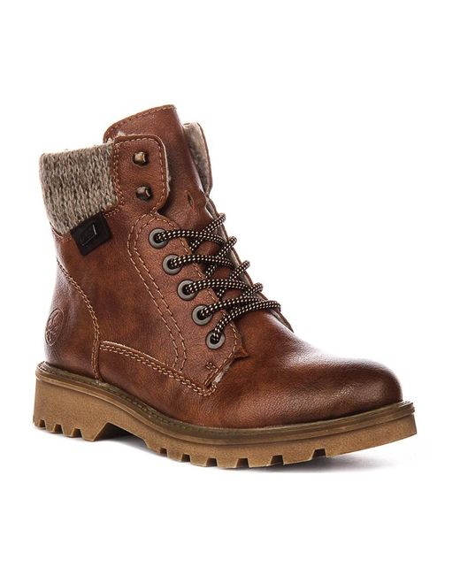 Rieker Brown Winter Boots