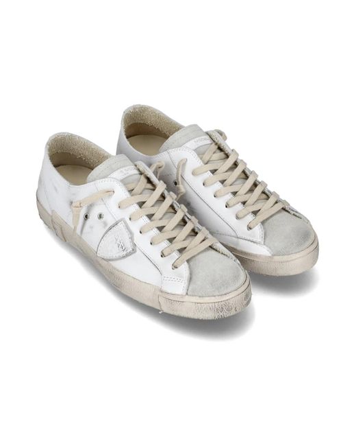 Philippe Model White Sneakers for men
