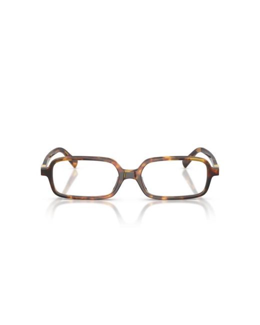 Miu Miu Brown Glasses