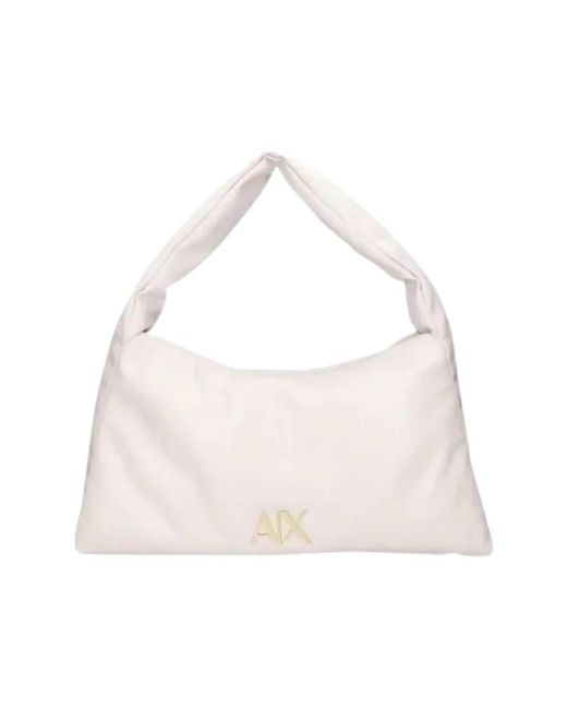 Armani Exchange Pink Handbags