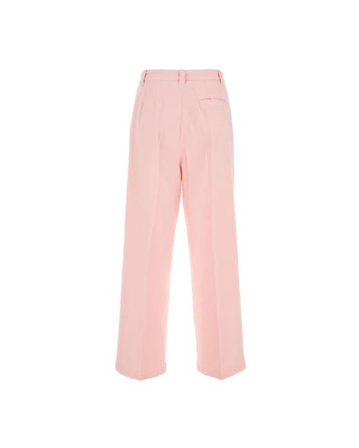 A.P.C. Pink Wide Trousers