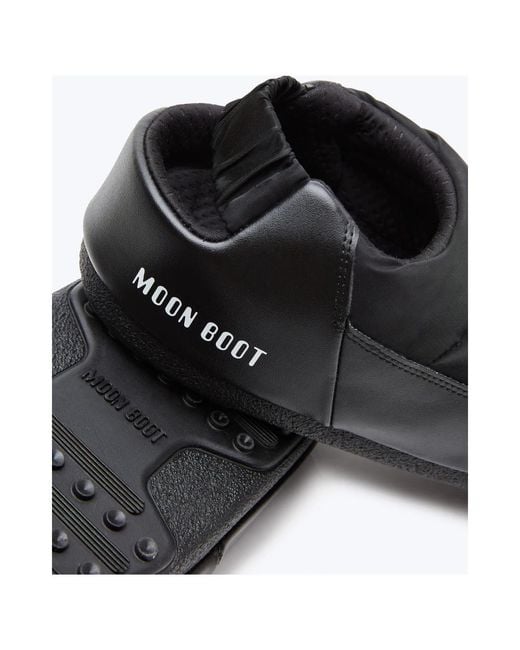 Moon Boot Black Clogs