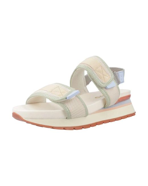 Flat Sandals di Gioseppo in White