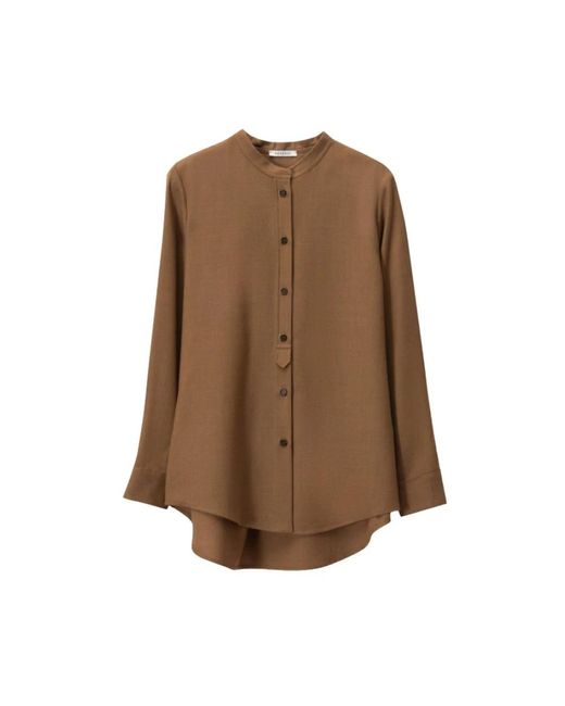 ROSSO35 Shirts in het Brown