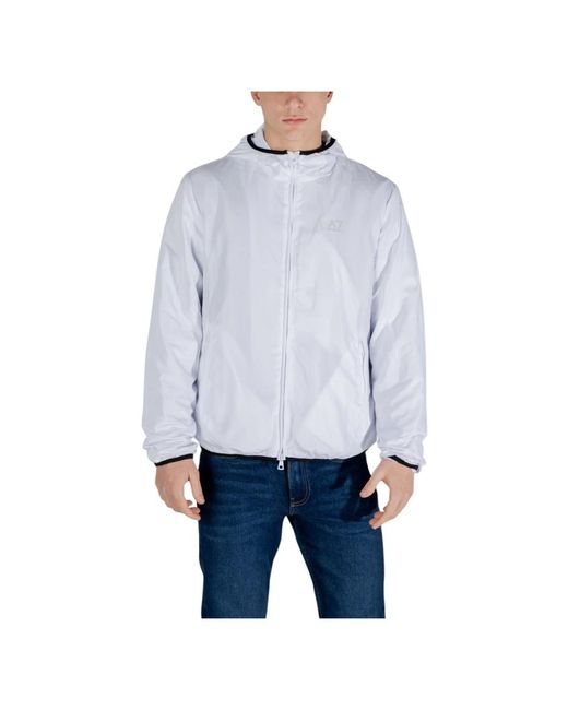 EA7 Blue Light Jackets for men
