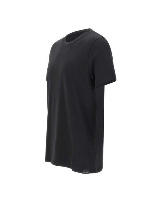Courreges Black T-Shirts for men