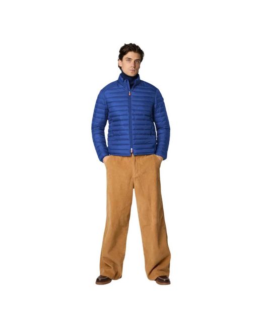 Save The Duck Blue Winter Jackets for men