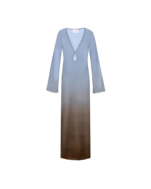 Mc2 Saint Barth Kleedjes ,Veelkleurig ,Stijlvolle Jassen Voor Mannen in het Blue