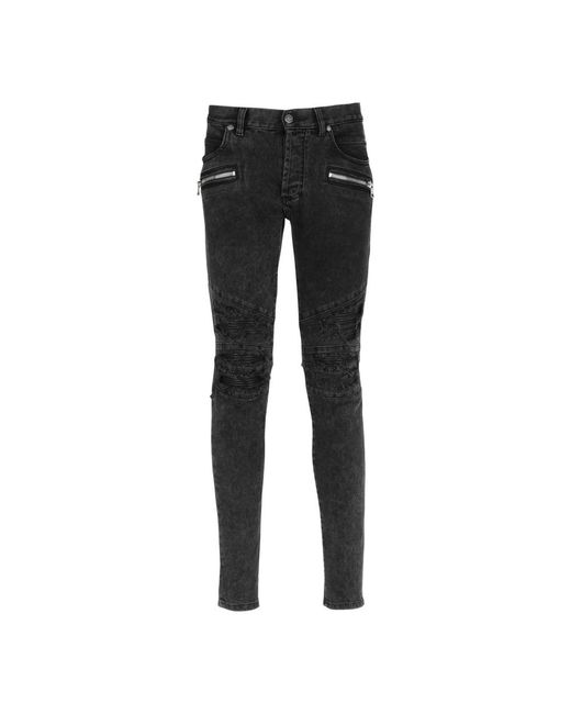 Balmain Black Skinny Jeans for men