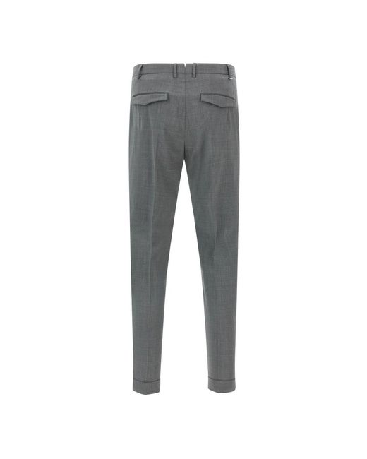 PT Torino Gray Suit Trousers for men