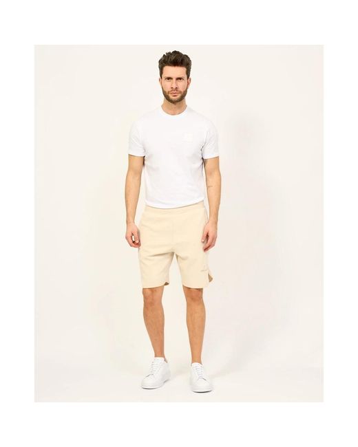 Armani Exchange Natural Casual Shorts for men