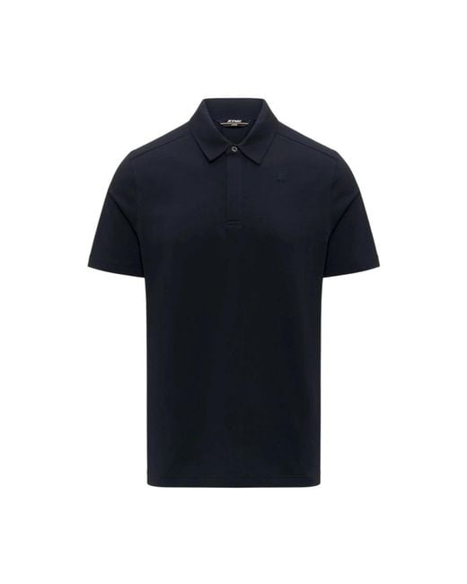 K-Way Blue Polo Shirts for men