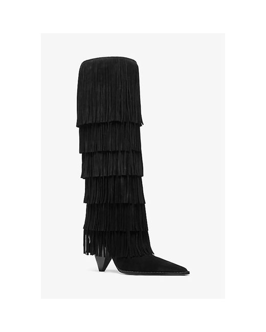 Michael Kors Black Heeled Boots