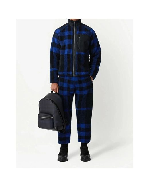 Burberry Blue Sweatpants for men