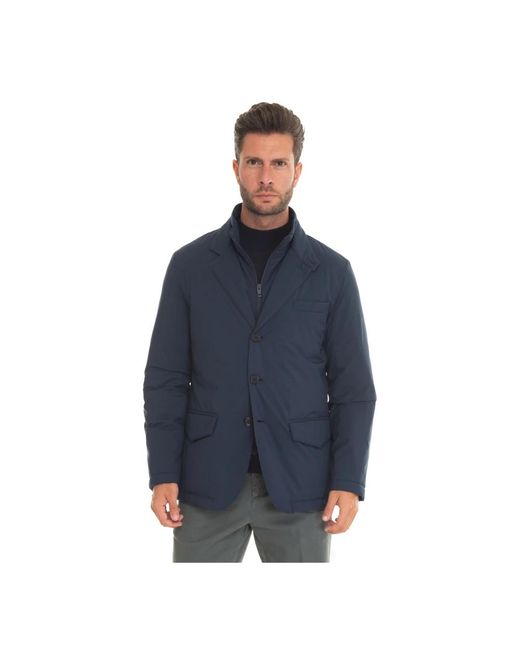Light Jackets Fay de hombre de color Blue