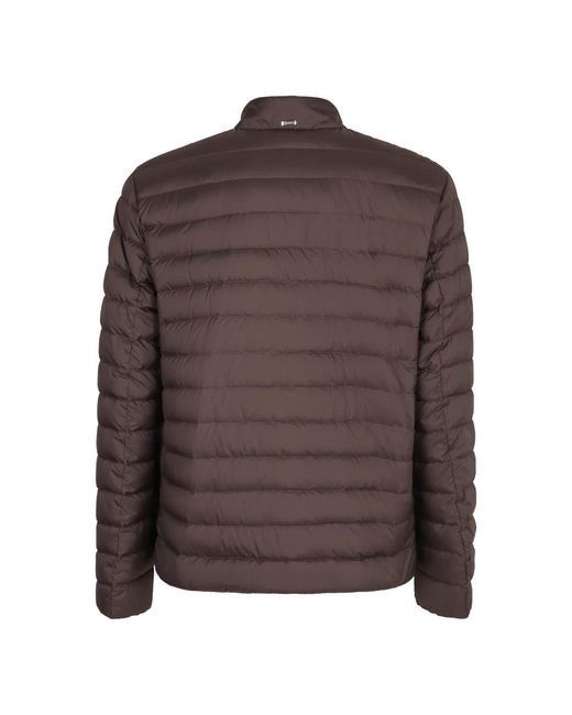 Herno Brown Light Jackets for men