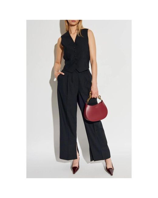 Birgitte Herskind Black Bügelfaltenhose 'rupert'