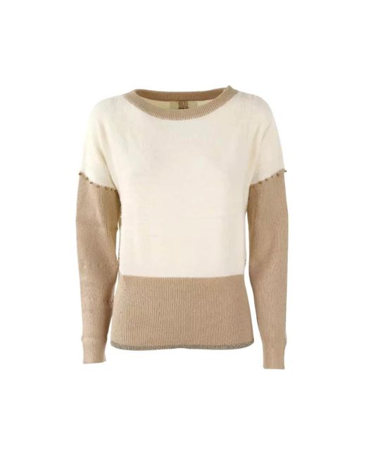 Yes Zee Natural Round-Neck Knitwear