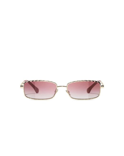 Chanel Pink Sunglasses