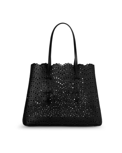 Alaïa Black Shopping Bags