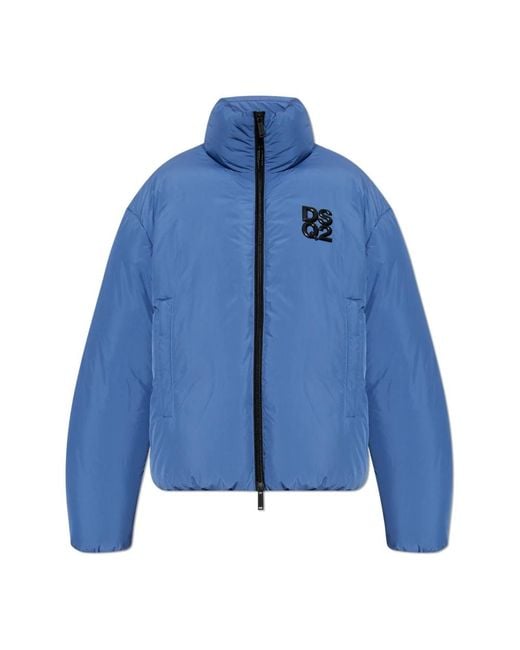 DSquared² Donsjack in het Blue voor heren