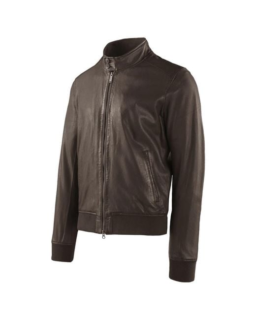 Leather Jackets Bomboogie de hombre de color Brown