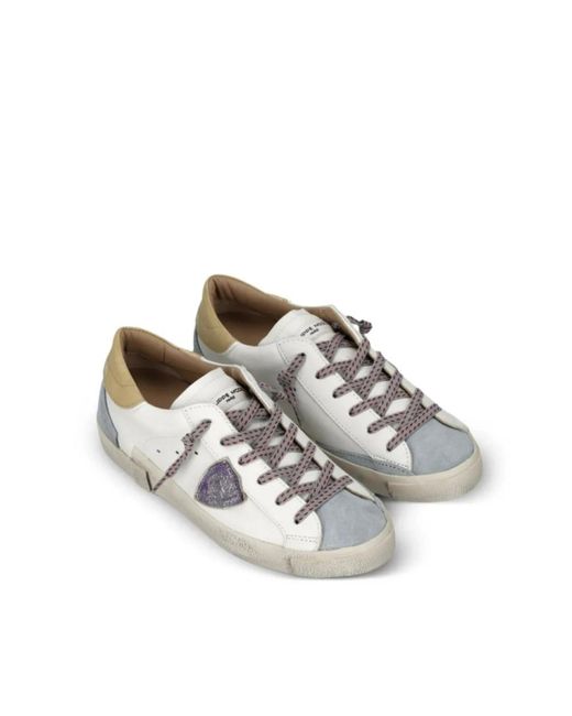 Philippe Model White Prsx Low