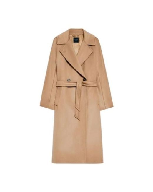 Weekend by Maxmara Natural Belted Coats