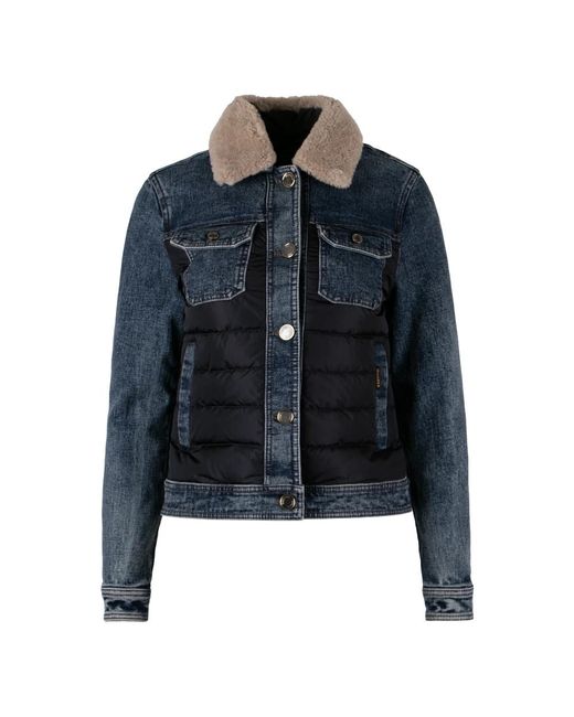 Moorer Down Jackets in het Blue